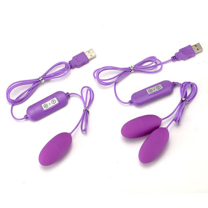 Double vibration In-line rechargeable toy