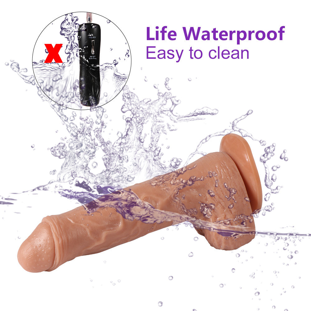 Electric Remote Control Silicone Swing Simulation Dildo