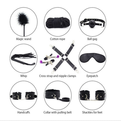 Adult Restraint Accessory Set – 10 Pieces