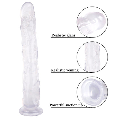 Flexible 14 Inch Super long and thick