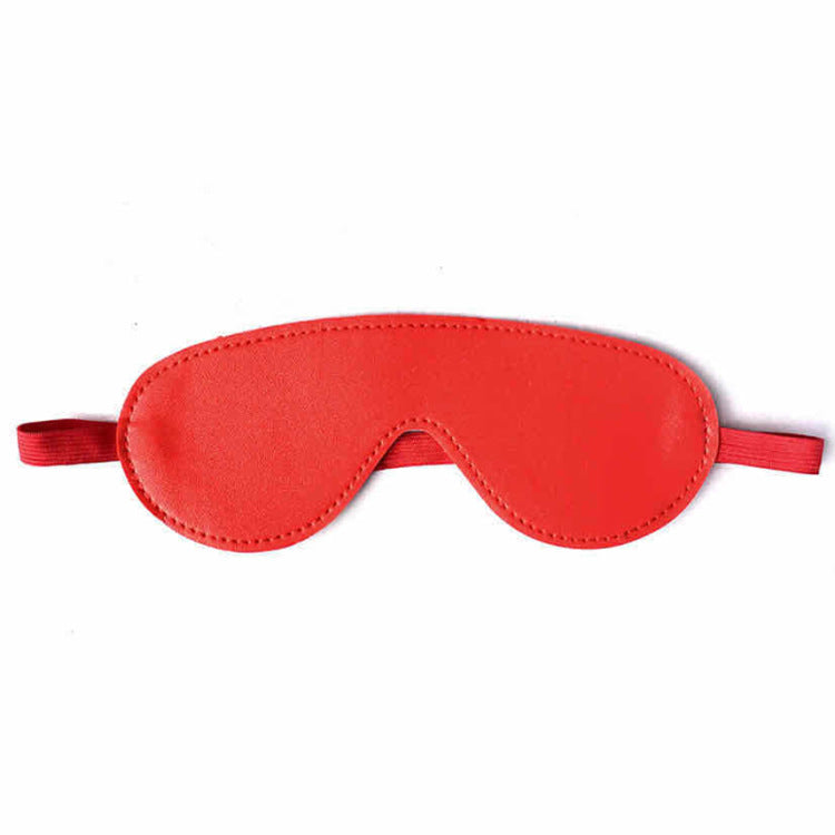 Erotic leather eye mask Alternative flirting toy