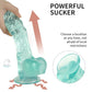 Thrusting Dildo Massage Stick for Women with Handfree Waterproof Suction Cup Base Dildo Personal Relax Toys Anal Big for Flexible Anal Adullt Anal Dildo for Lesbian Vaginal Play Sex Toys