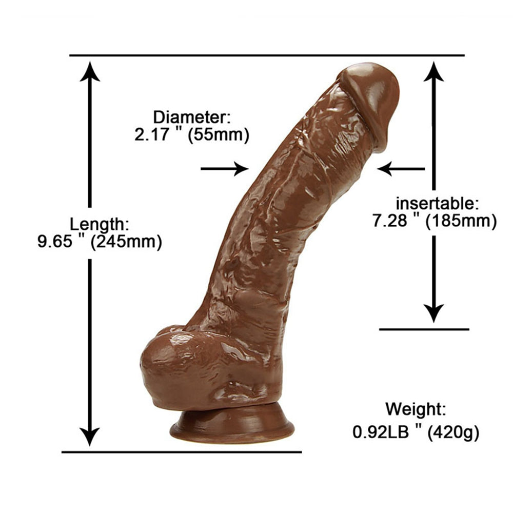 8 Inch Suction Cup Dildo