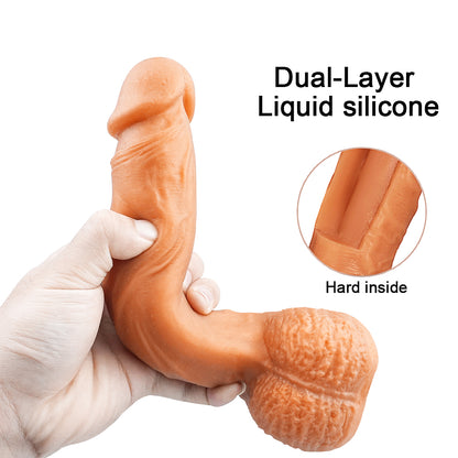 8 Inch Dildo in Flesh Tone
