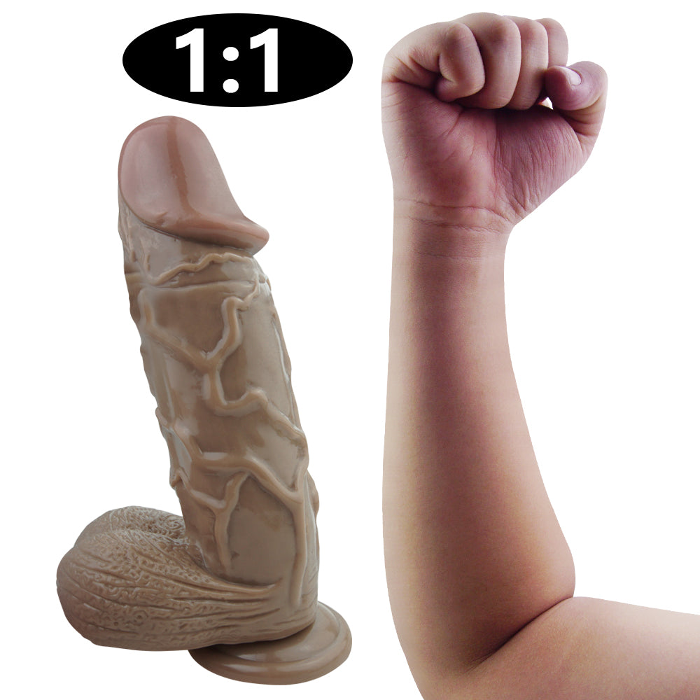 10 Inch super thick lifelike dildo