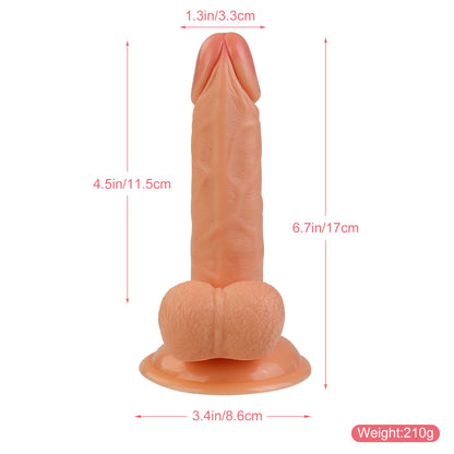 6 Inch Suction Cup Dildo