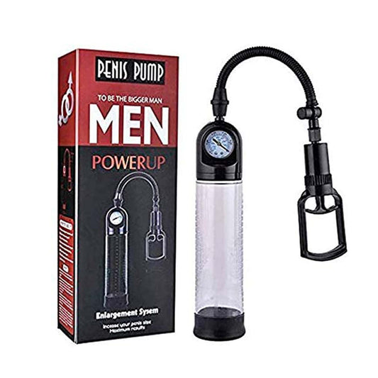 Handheld Vībráting Penis Pumps for Men with Rings ,Delay Erection Time,Deep Muscle Exercise Tool,with Clear Tube for Easy Viewing,Manual Vacǚum Pressure Pump Increase Pẹnile Size about 30%