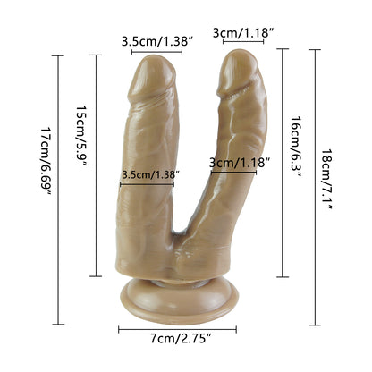 Blue Double-Ended Dildo