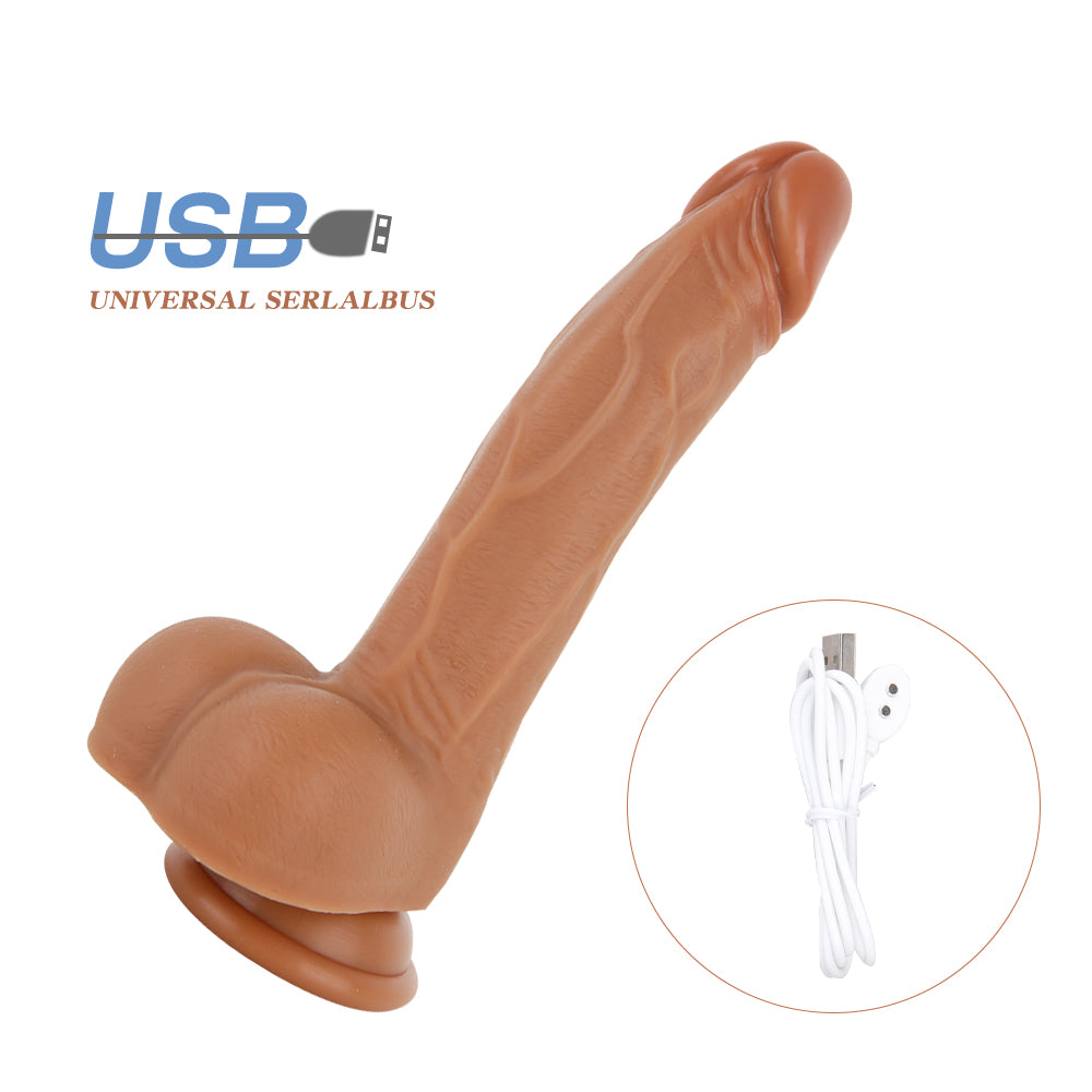 Charging, Automatic Sucking and Swinging Dildo