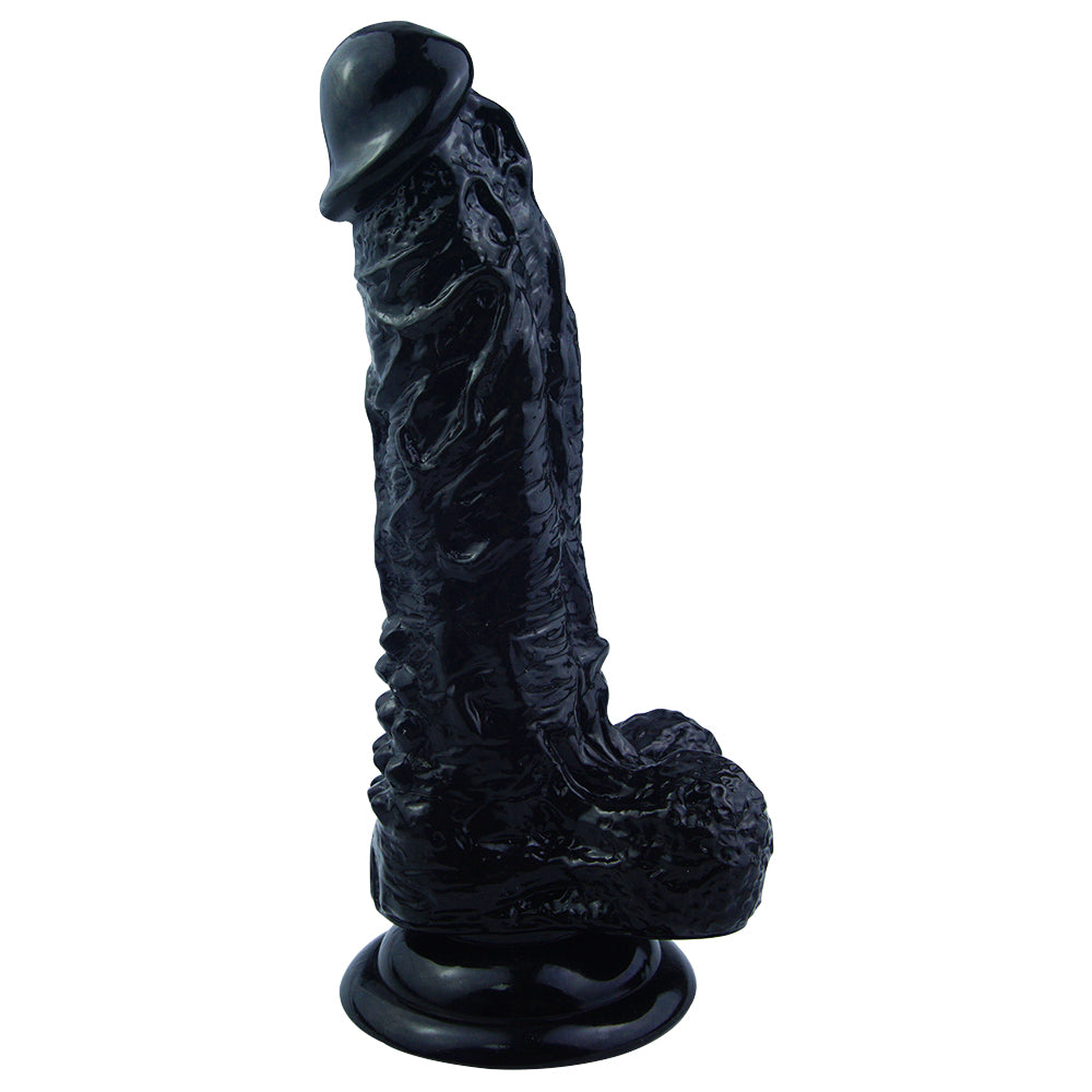 7 Inch Bendable Real-Feel Dildo With Balls