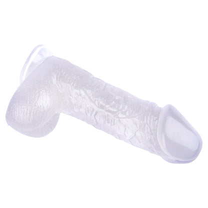 Textured PVC Suction Cup Dildo