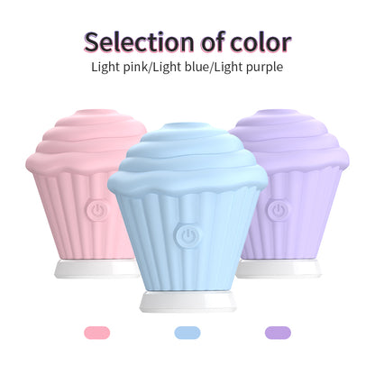 Cupcake-Shaped Clitoral Stimulator