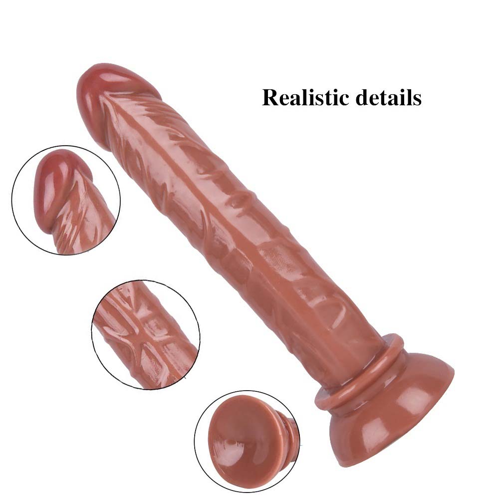 Realistic Adult Dildo Beginners Handsfree Dildo for Women Pleasure  Soft Small 6 inch didlo with Suction Cup Massage Wand Sex toys for beginner