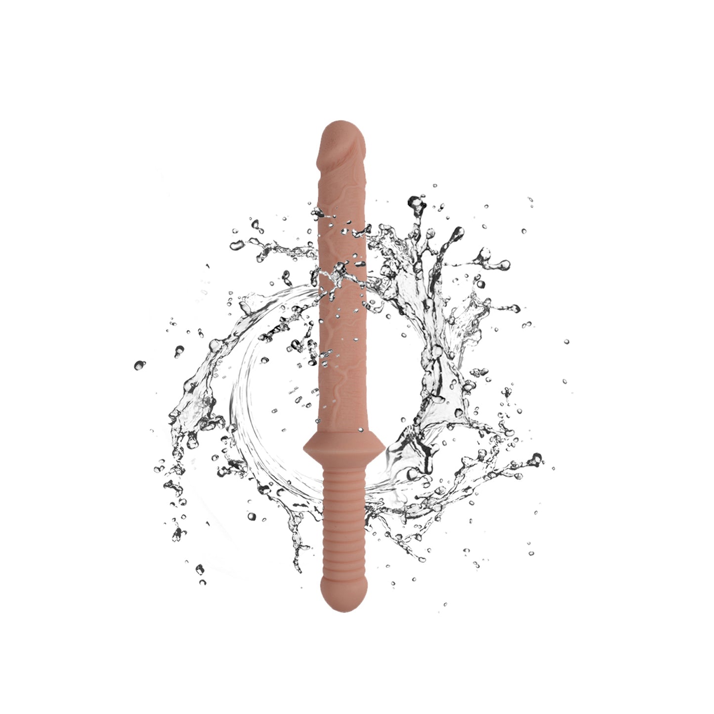 Double-ended soft massage stick