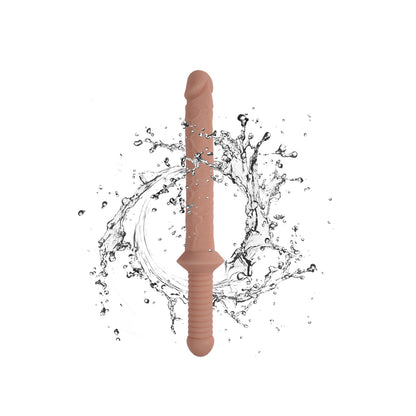 Double-ended soft massage stick