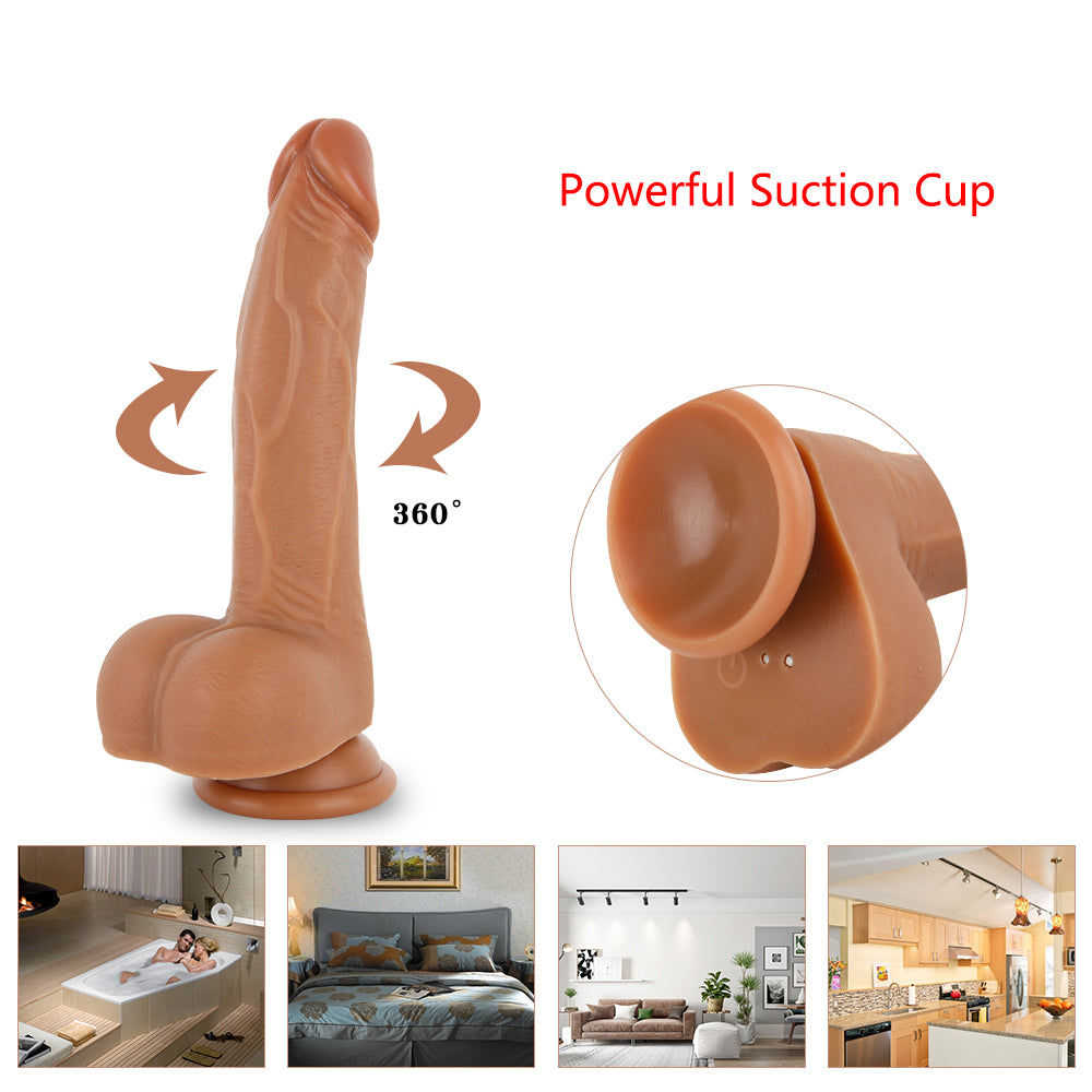 Charging, Automatic Sucking and Swinging Dildo