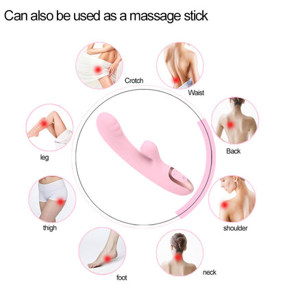 Pink Rechargeable Rabbit Vibrator