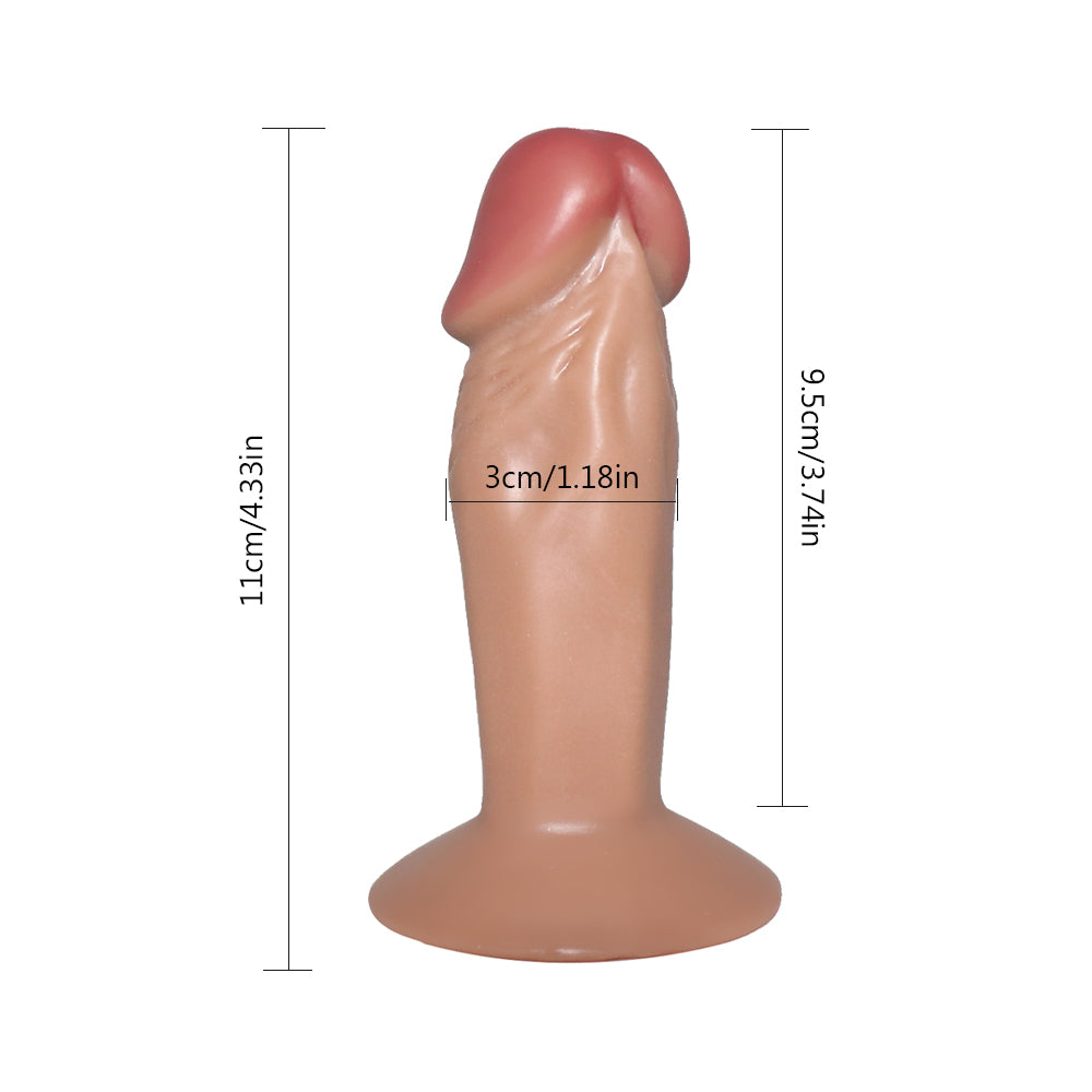 Small 4 inch soft dildo