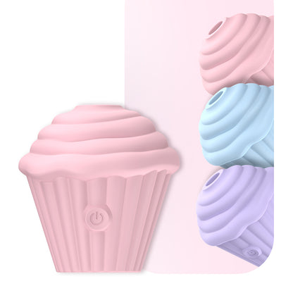 Cupcake-Shaped Clitoral Stimulator
