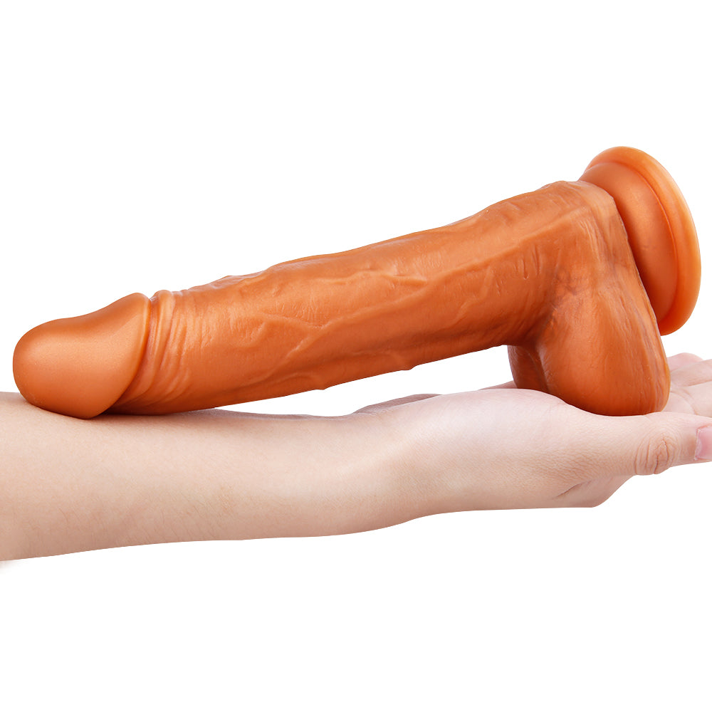 8 inch silicone realistic dildo