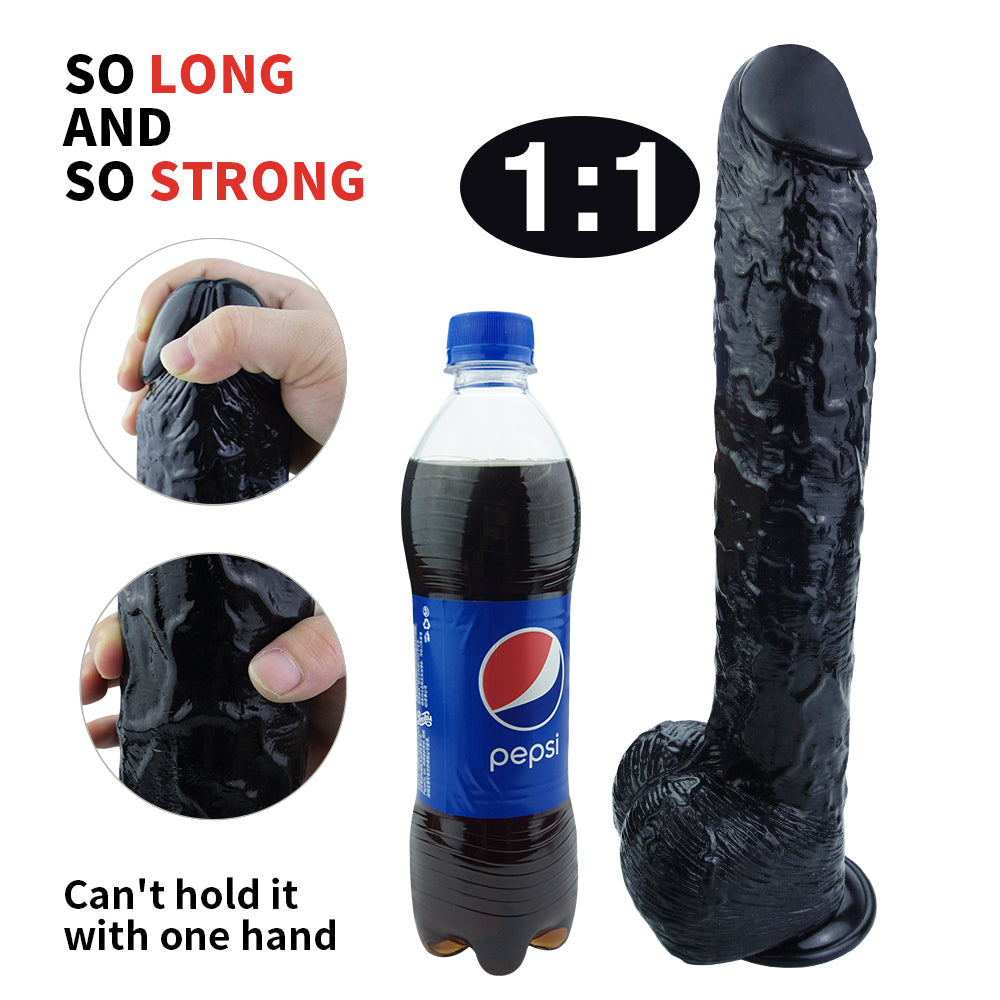 Extra-Long 16 Inch Suction Cup Dildo