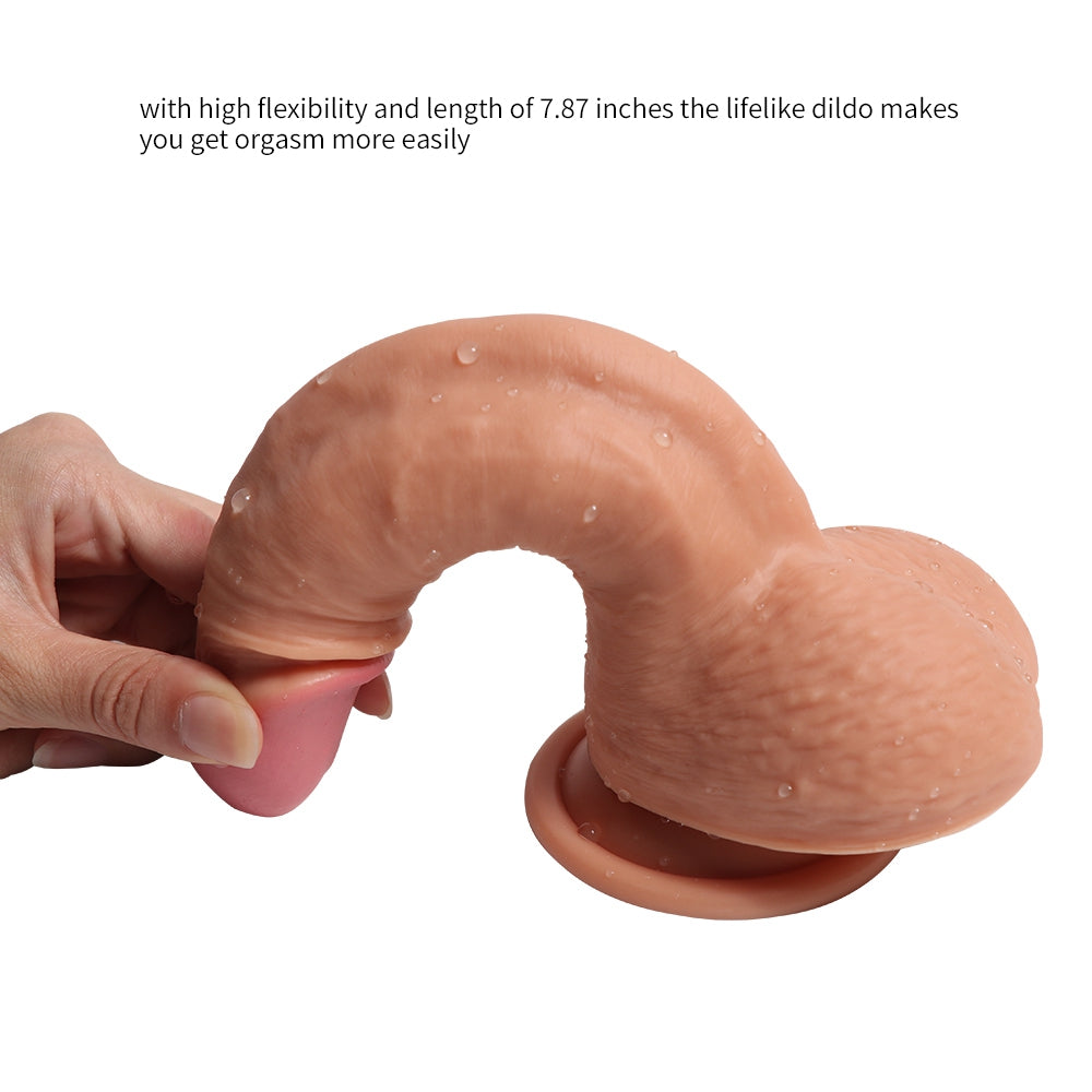 7.81 inch Thick Dong Balls