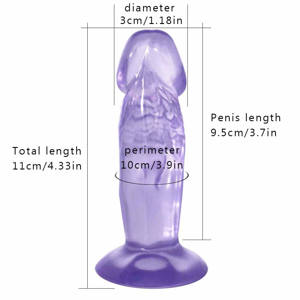 Small 4 inch soft dildo