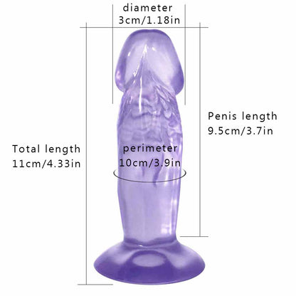 4 Inch Soft Dildo
