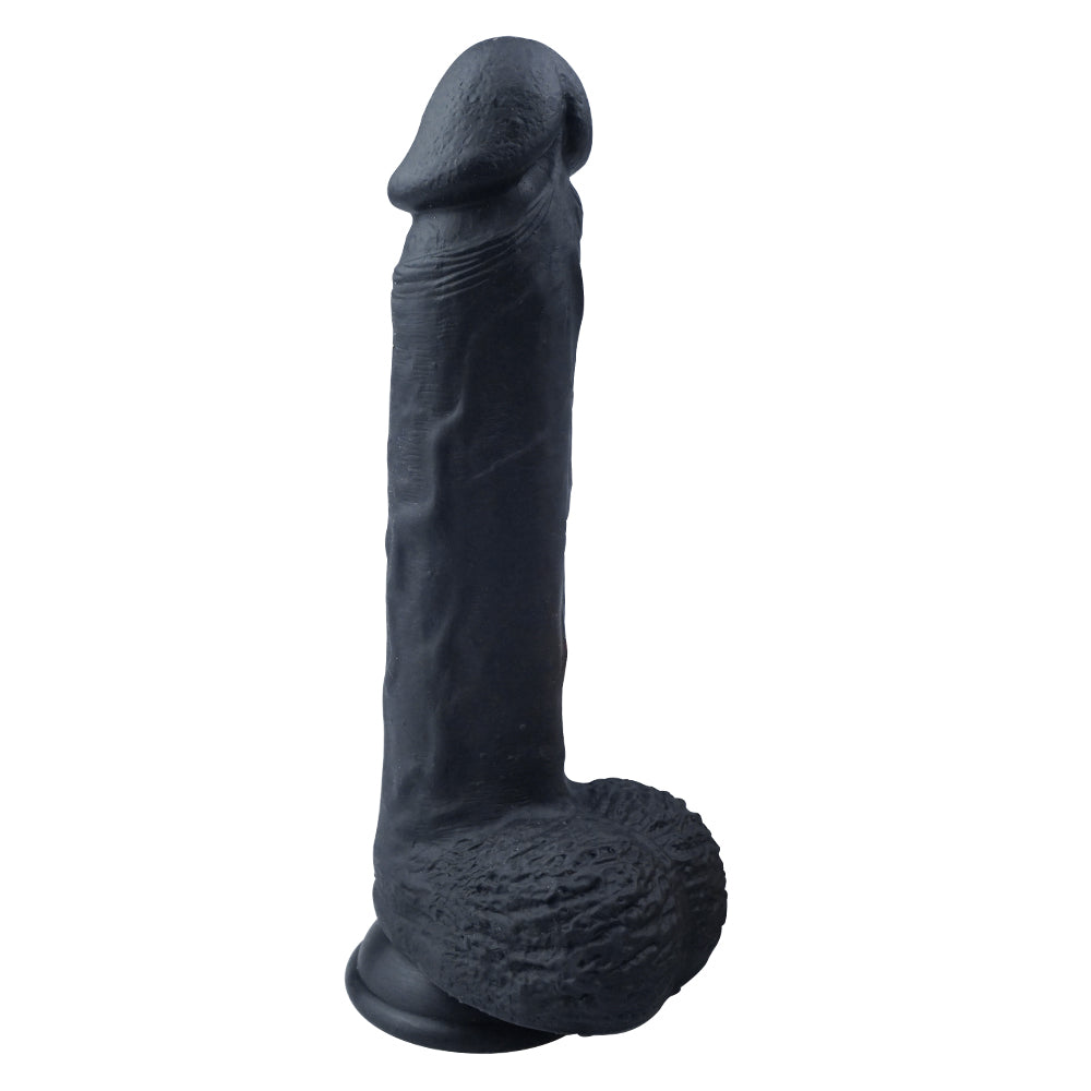 8 Inch G Spot Realistic Dildo in Black