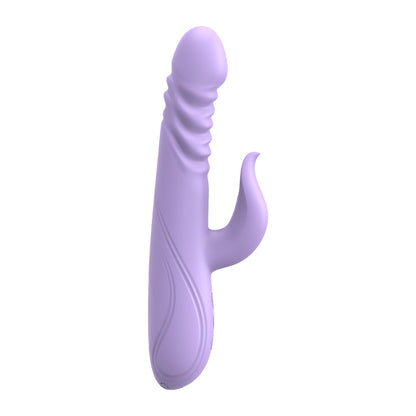 Telescopic Rabbit Vibrator in Purple