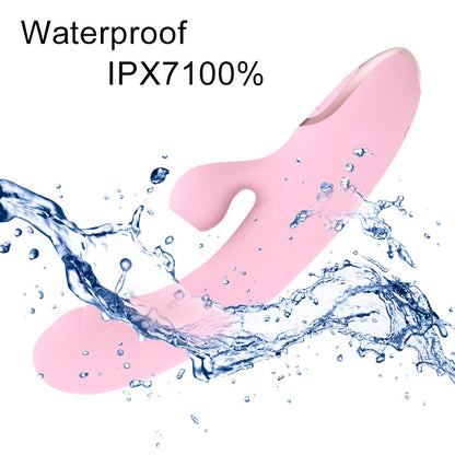 Pink Rechargeable Rabbit Vibrator