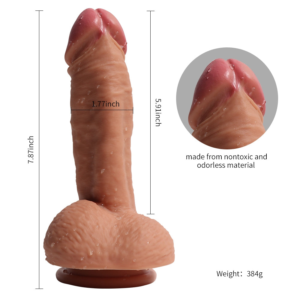 7.81 inch Thick Dong Balls