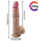 8 Inch Curved Suction Cup Dildo - Ultra Real Feel