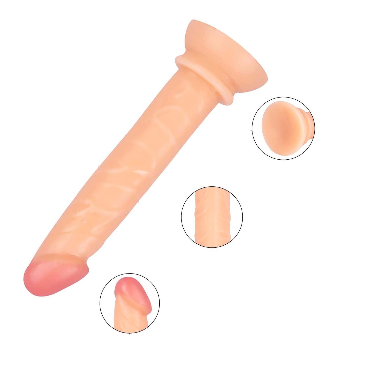 Realistic Adult Dildo Beginners Handsfree Dildo for Women Pleasure  Soft Small 6 inch didlo with Suction Cup Massage Wand Sex toys for beginner