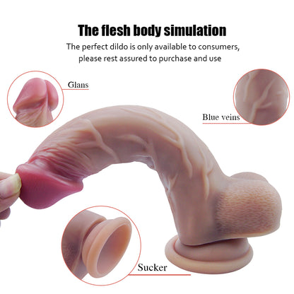 7 Inch Realistic Dildo Massager
