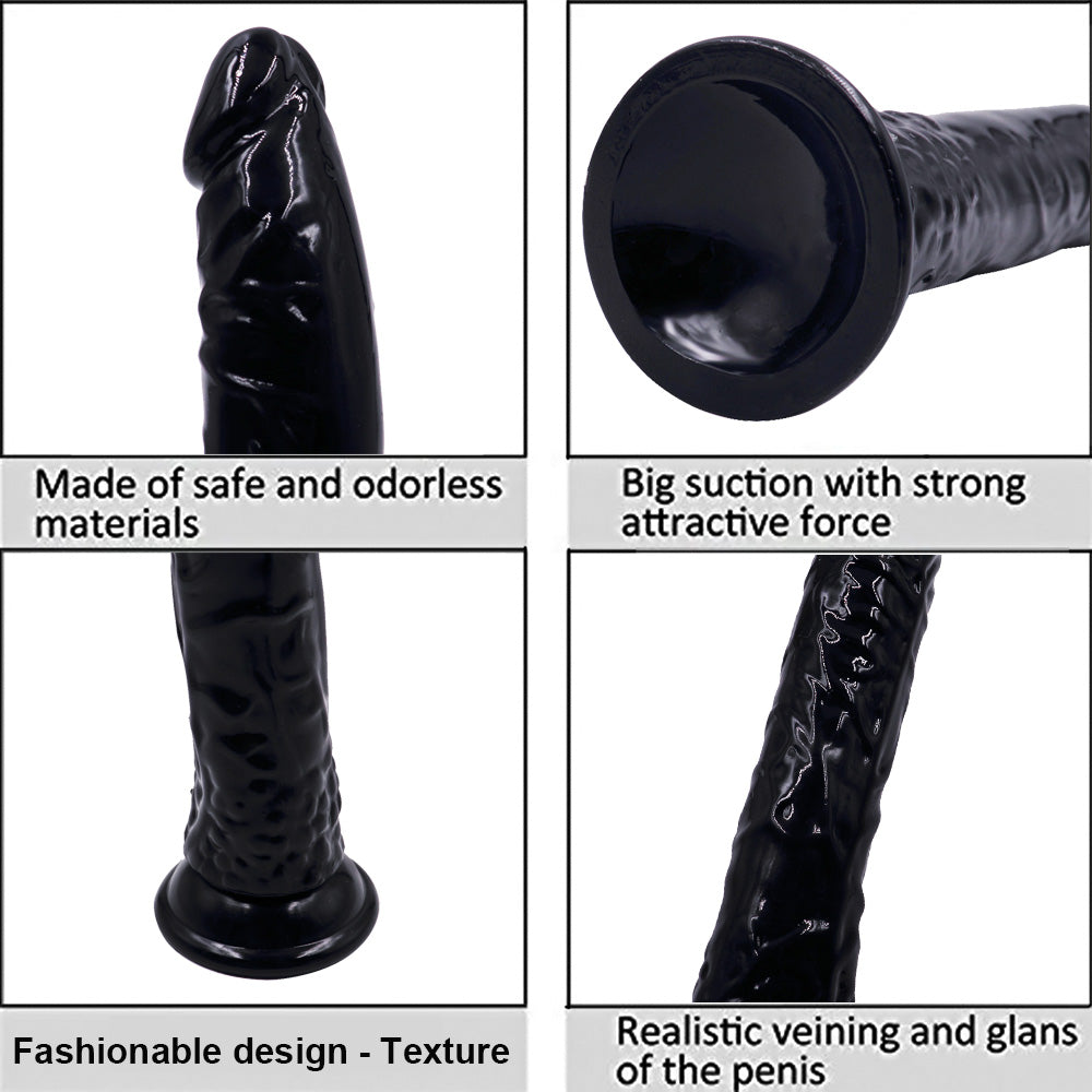 Dildo for Women Pleasure 8 inches Beginner Thrusting Sexy with Suction Cup Flexible Waterproof Realistic Adult Toys Personal Massager Tool