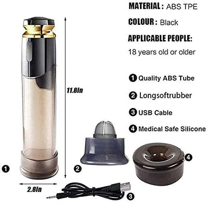 Automatic Penis Pump with Clear Chamber
