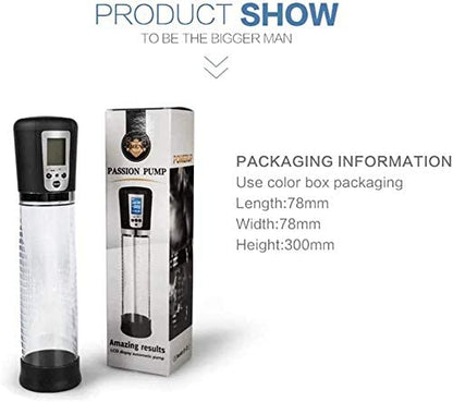 Electric Penis Pump with Button Controls