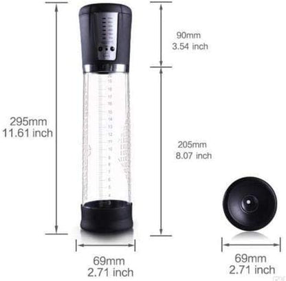 8 Inch Penis Pump with Control Unit