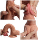 Lifelike Suction Cup Dildo with Balls