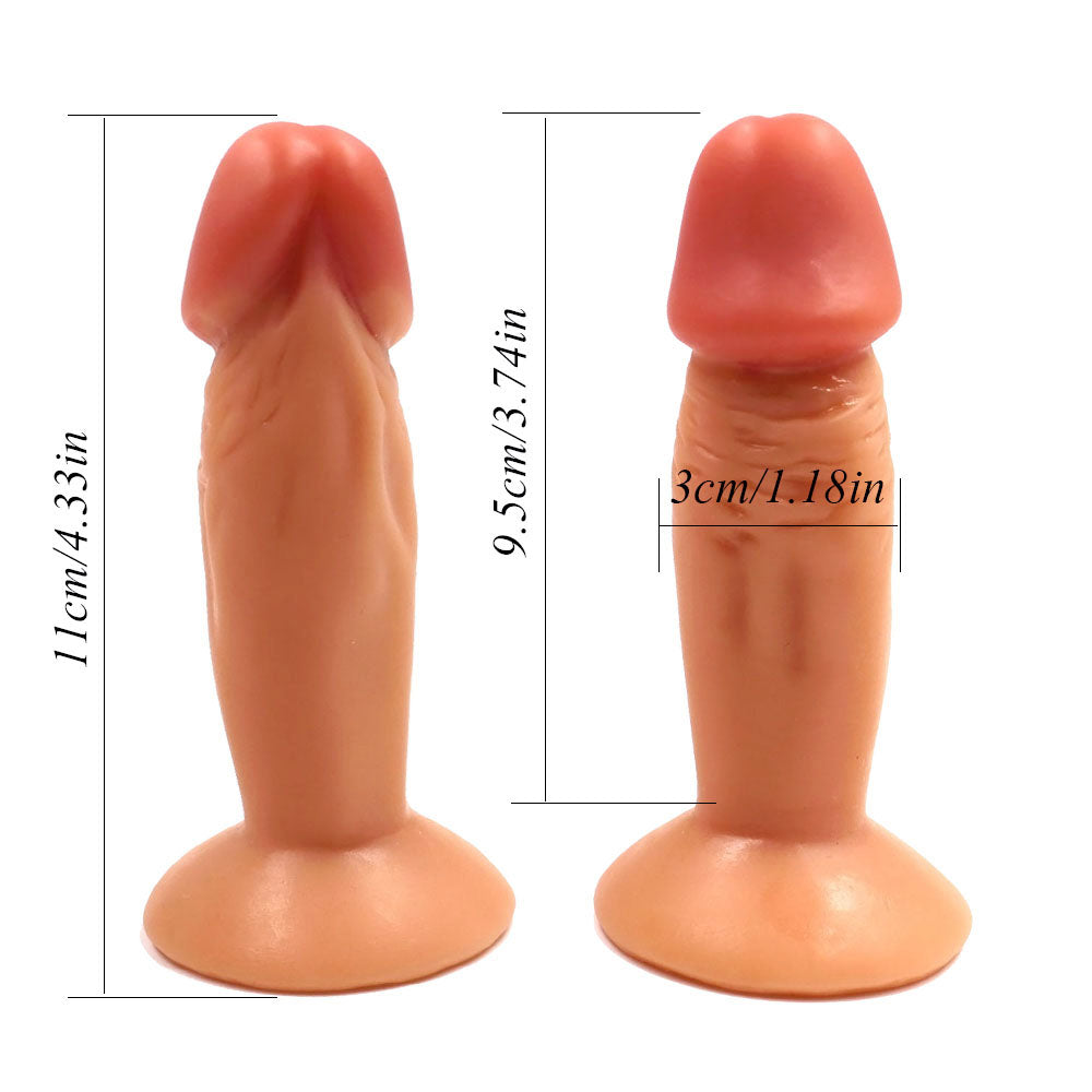 Small 4 inch soft dildo