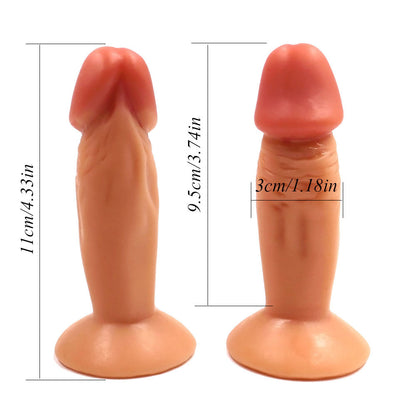 4 Inch Soft Dildo