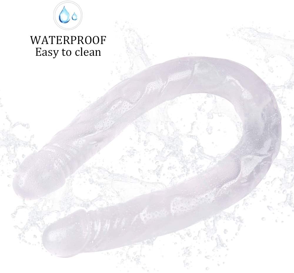 Double ended dildo for Women Realistic 21.56 inch Super Long Bendable dildo sex toys for Women Pleasure Beginners Soft massage wand for Couple