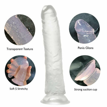 7 Inch Clear Dildo