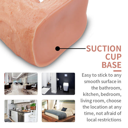 Thick Realistic Dildo with Base