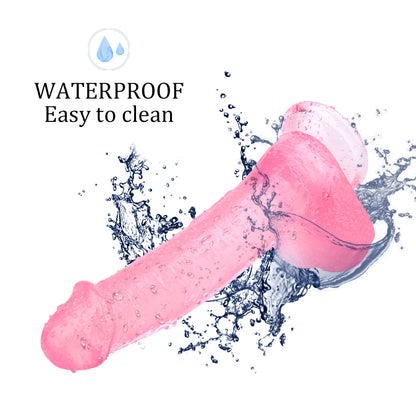9 Inch Contoured Realistic Dildo