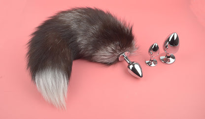Anal Plug with Tail Accessory
