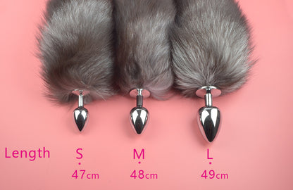 Anal Plug with Tail Accessory
