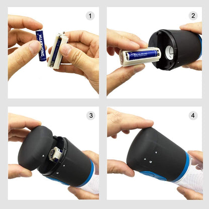 Electric Penis Pump with Blue Control Unit