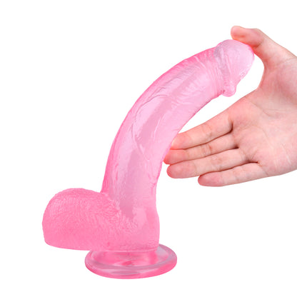 9 Inch Contoured Realistic Dildo